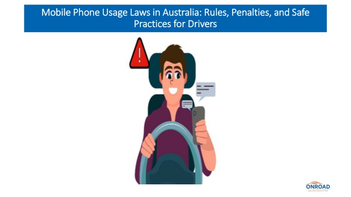 mobile phone usage laws in australia rules