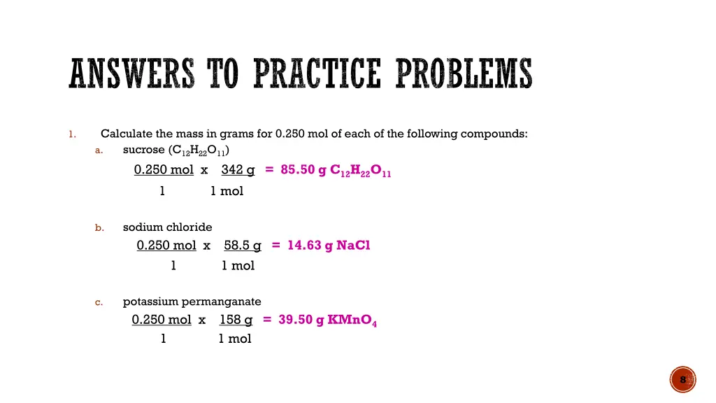 answers to practice problems 3