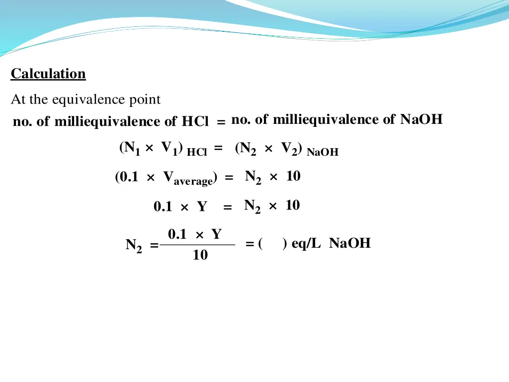 calculation