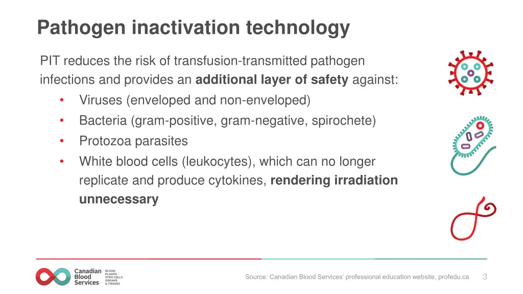 pathogen inactivation technology