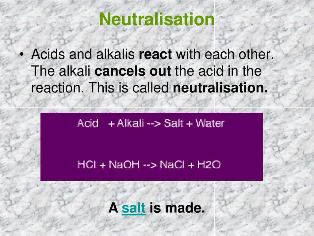 neutralisation