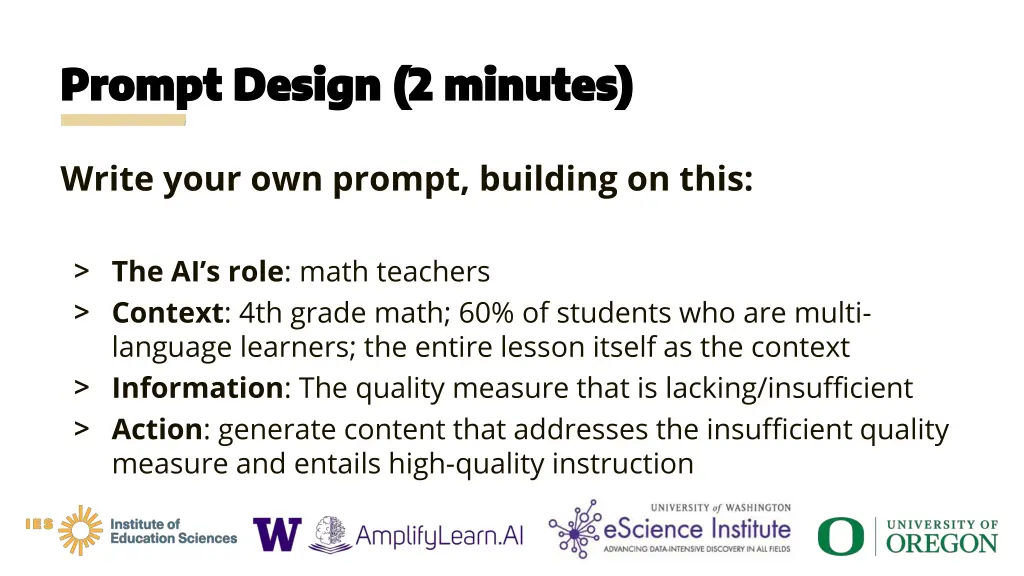 prompt design 2 minutes prompt design 2 minutes