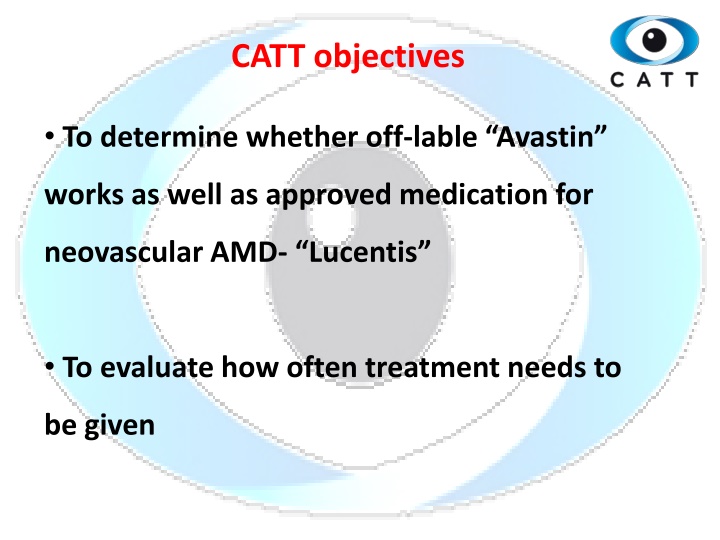 catt objectives