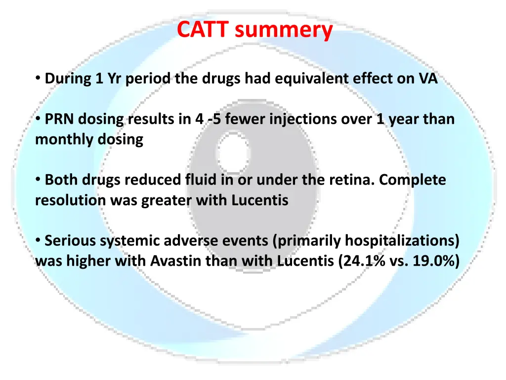 catt summery