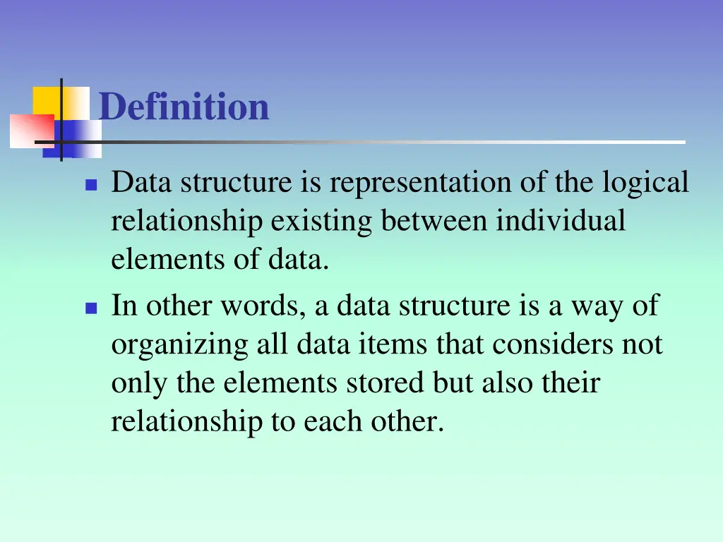 definition