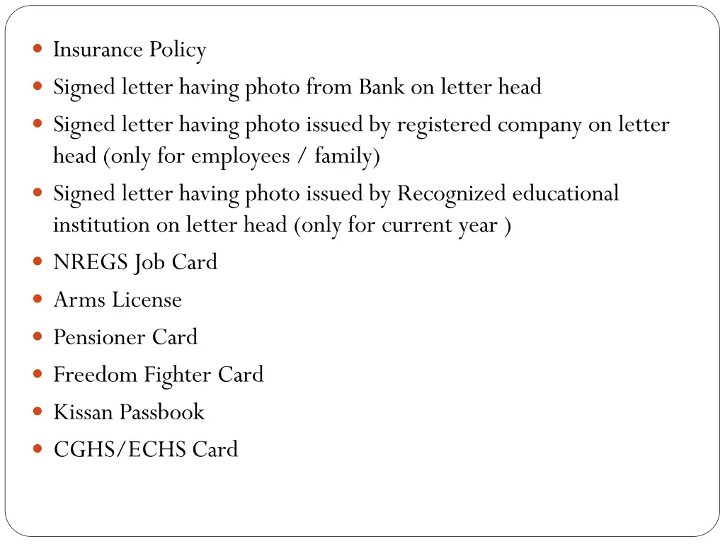 insurance policy signed letter having photo from