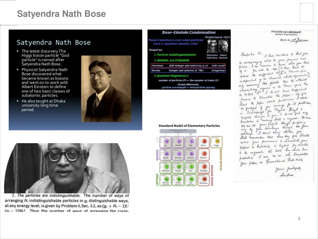 satyendra nath bose