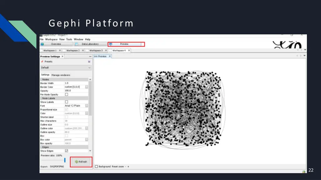 gephi platform 7