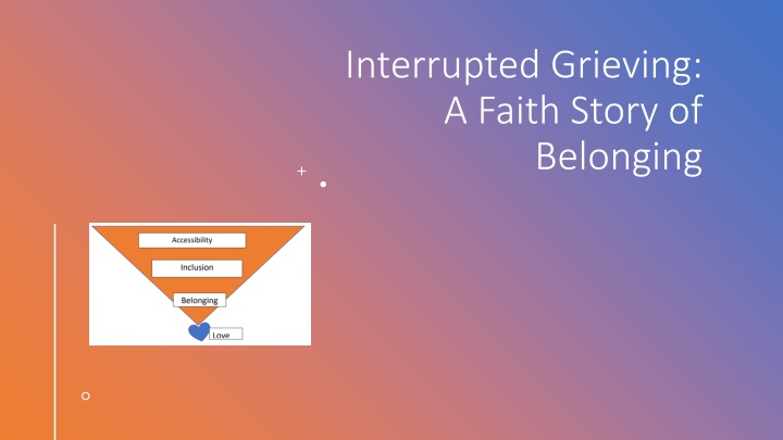 interrupted grieving a faith story of