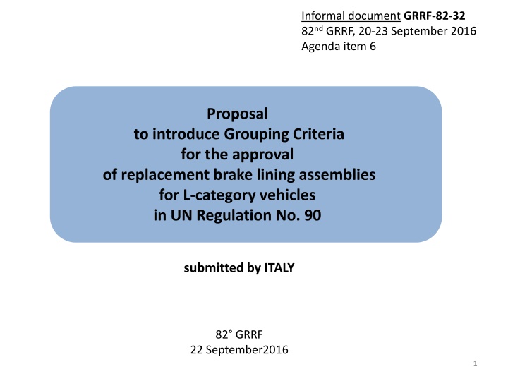 informal document grrf 82 32 82 nd grrf
