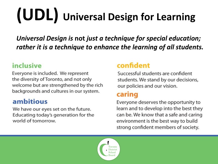udl universal design for learning