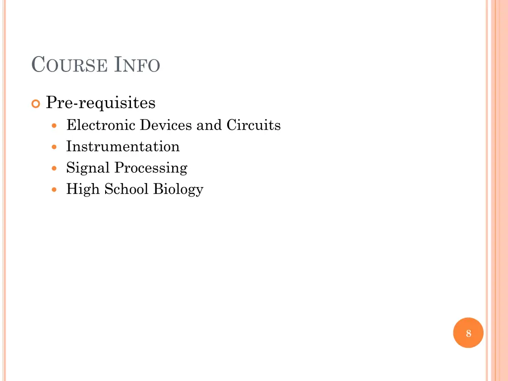 c ourse i nfo 1