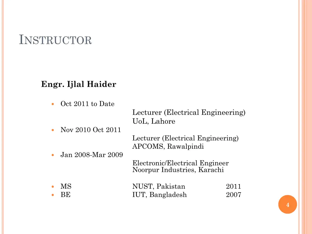 i nstructor
