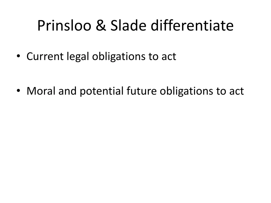 prinsloo slade differentiate
