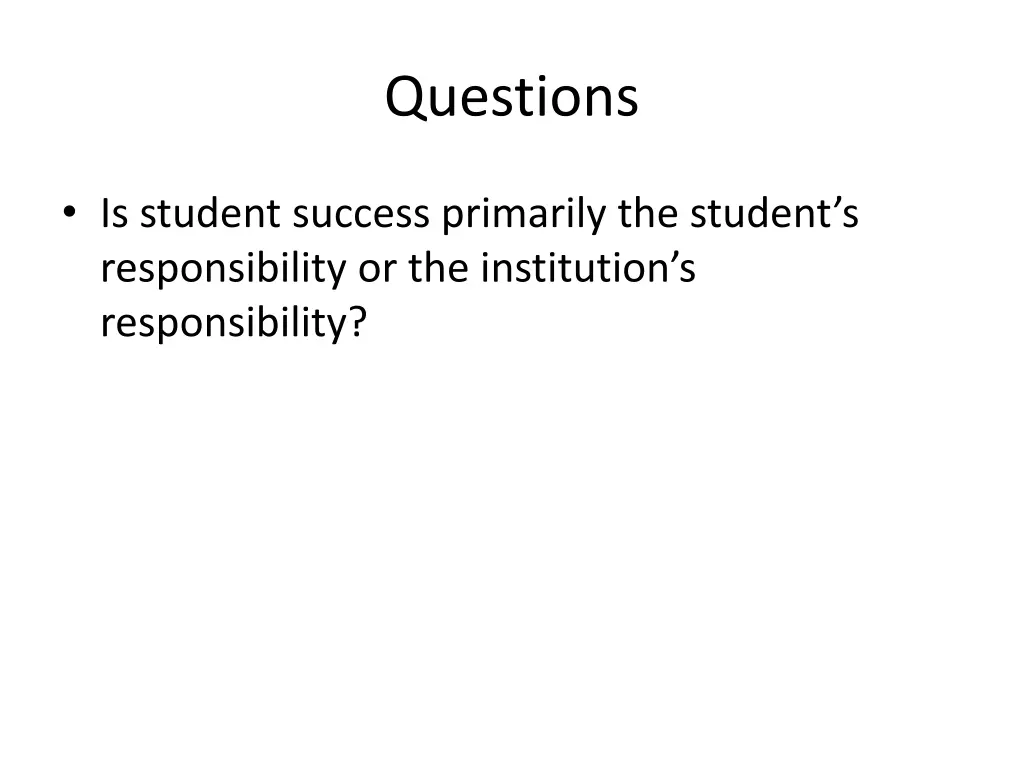questions 1