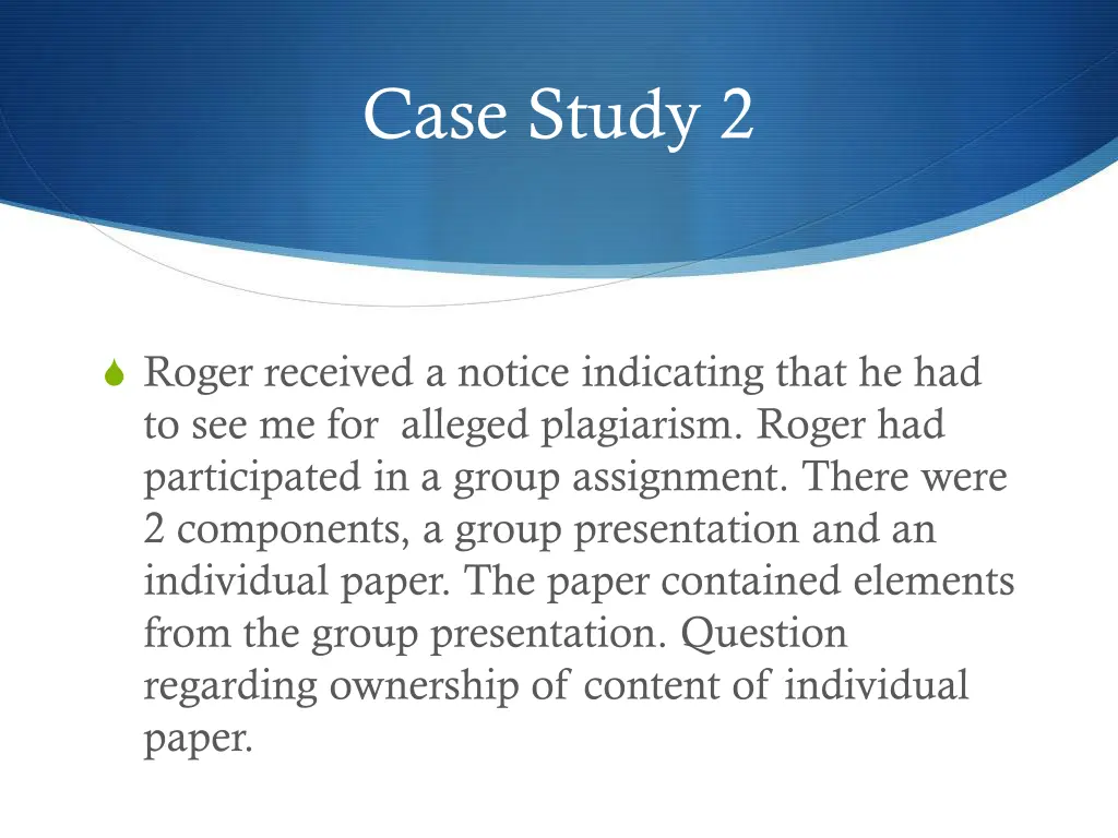 case study 2
