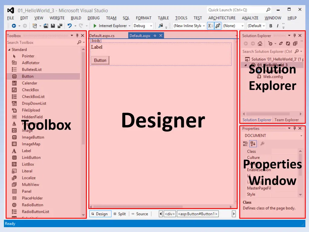 solution explorer