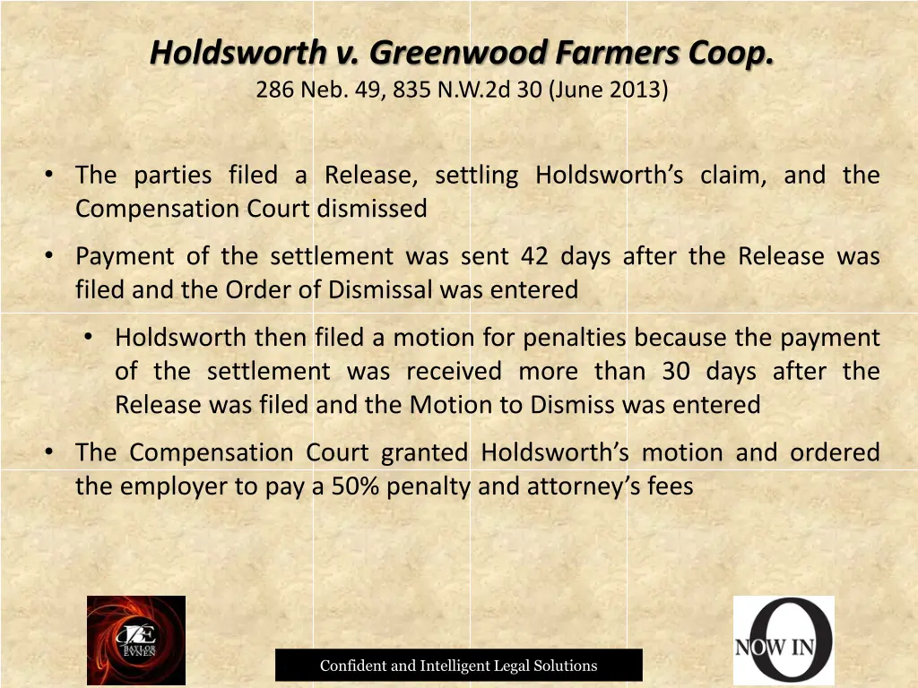 holdsworth v greenwood farmers coop