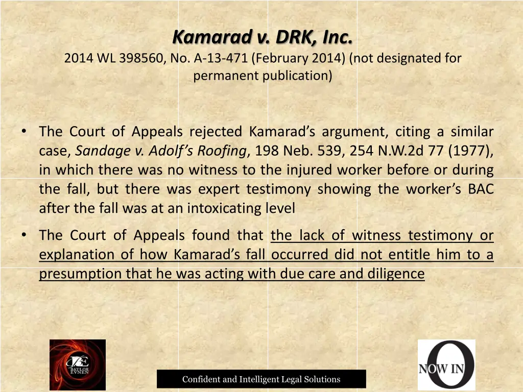 kamarad v drk inc 1