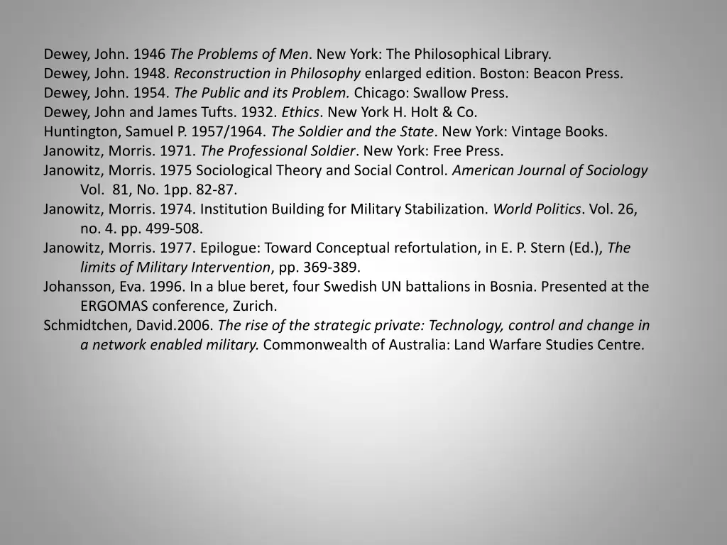 dewey john 1946 the problems of men new york