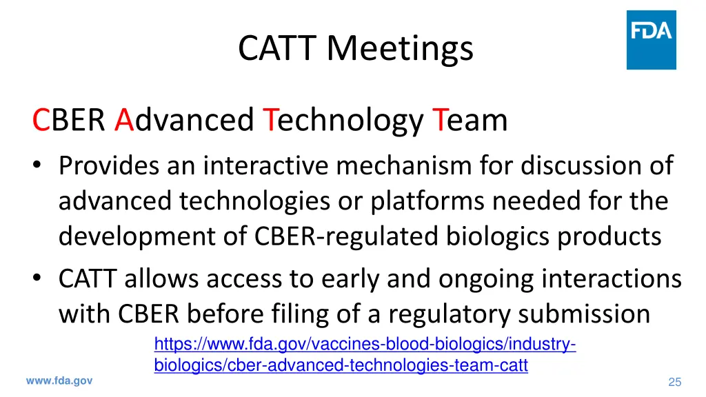 catt meetings