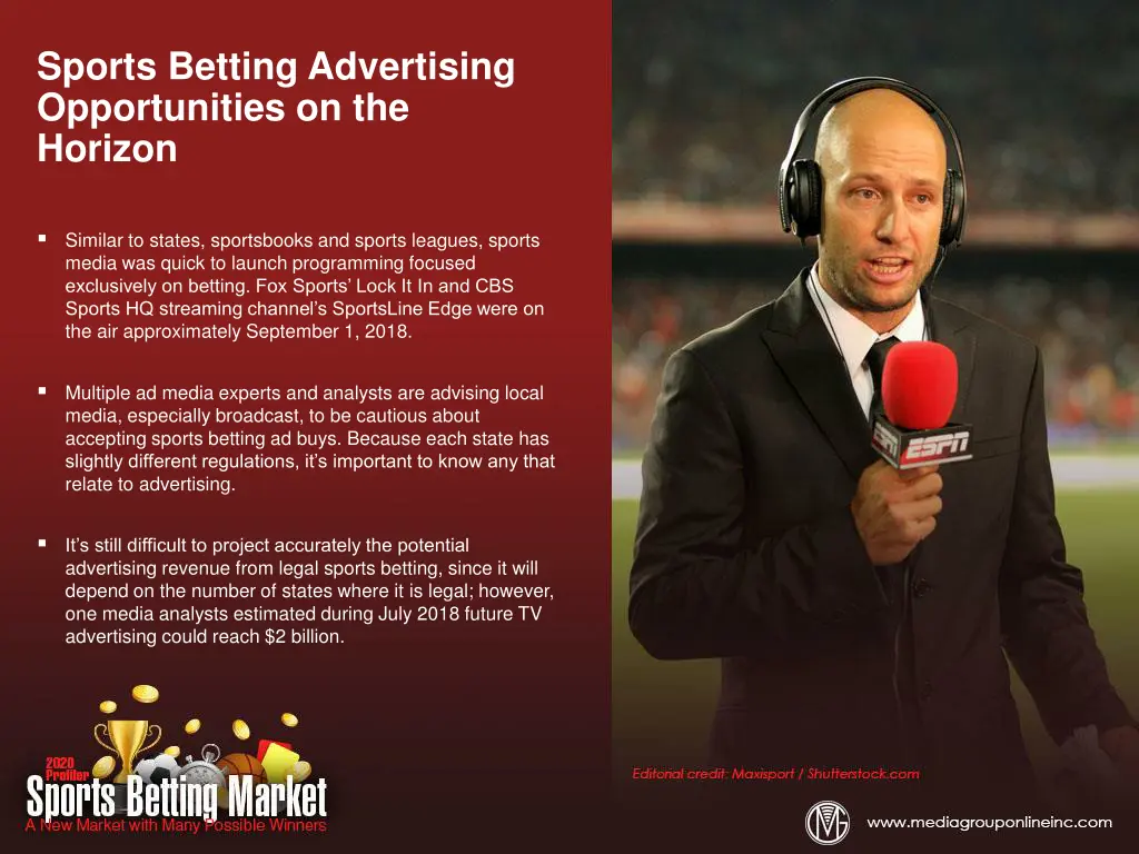 sports betting advertising opportunities