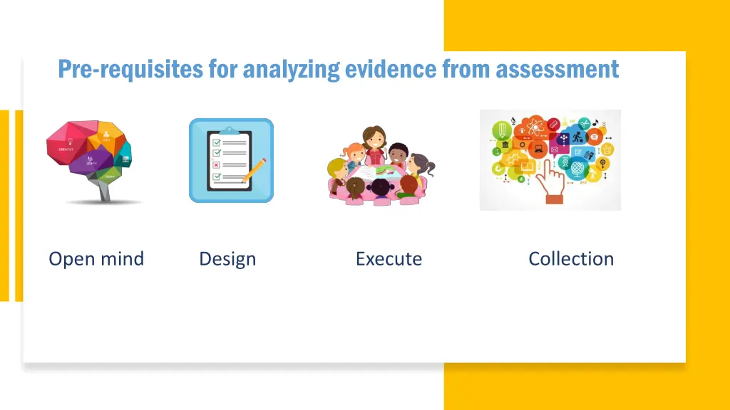 pre requisites for analyzing evidence from