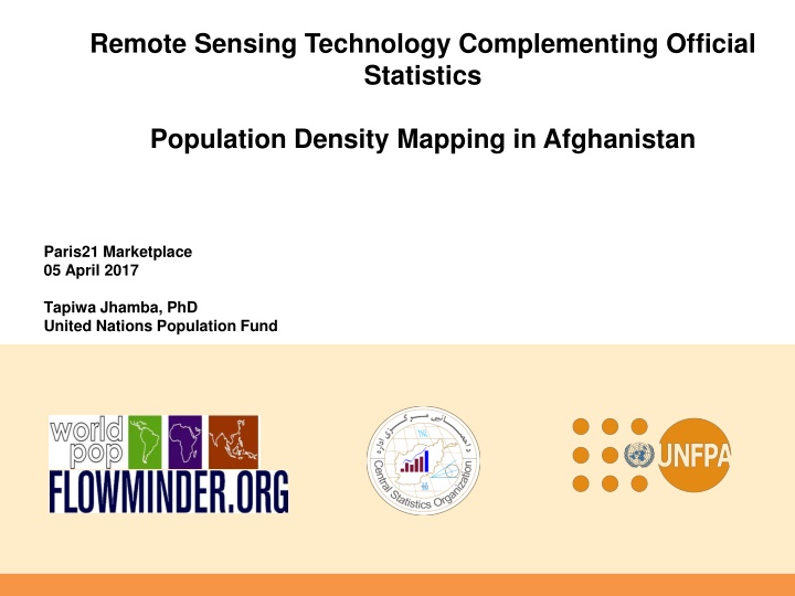 remote sensing technology complementing official