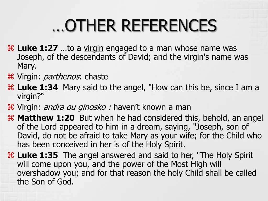 other references
