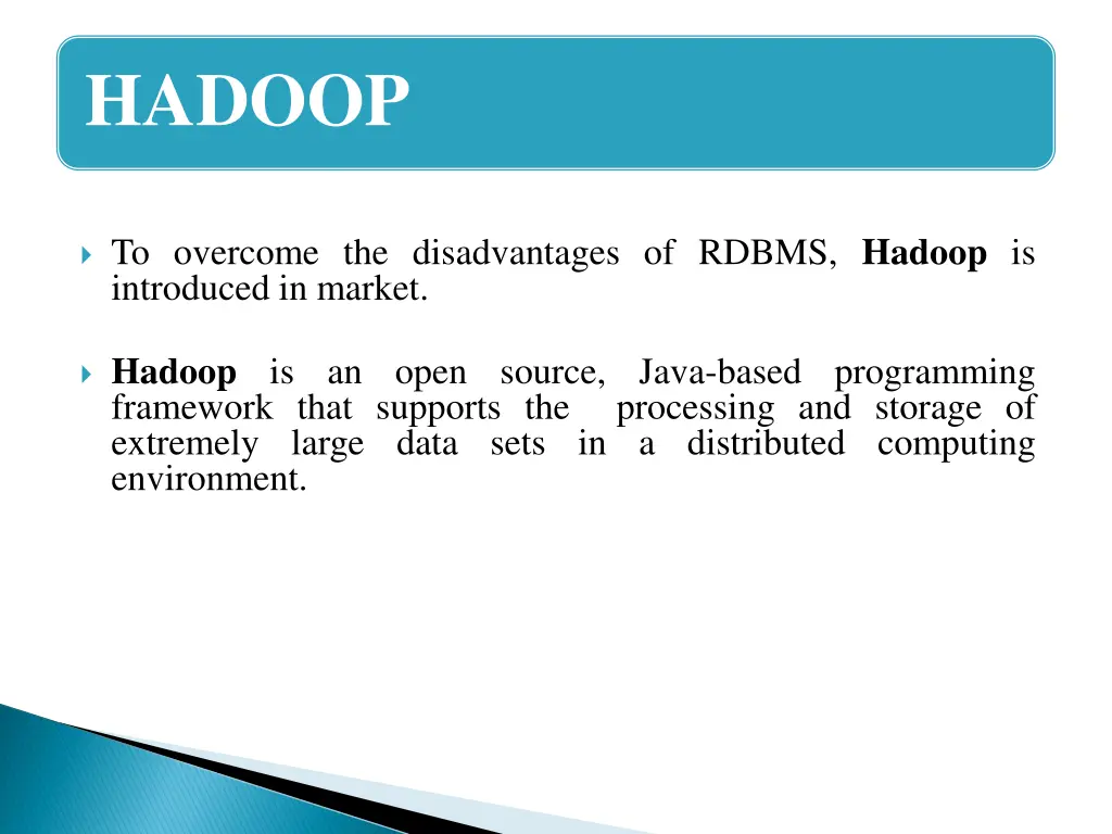 hadoop