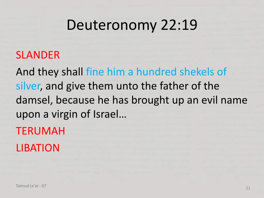 deuteronomy 22 19