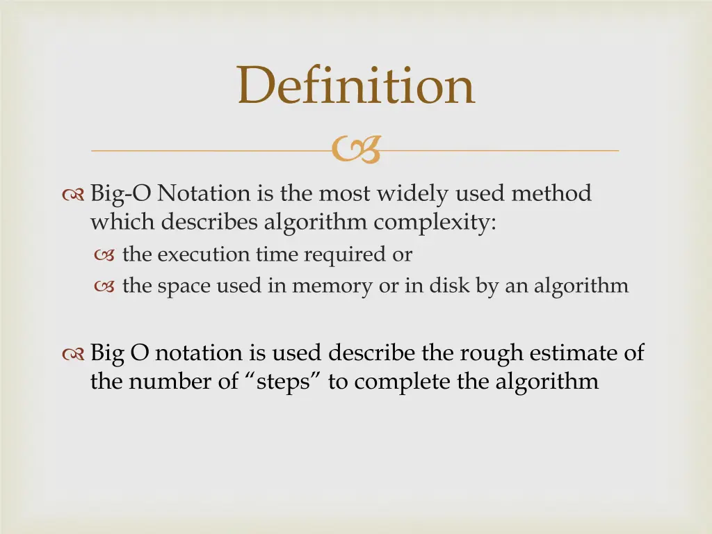 definition