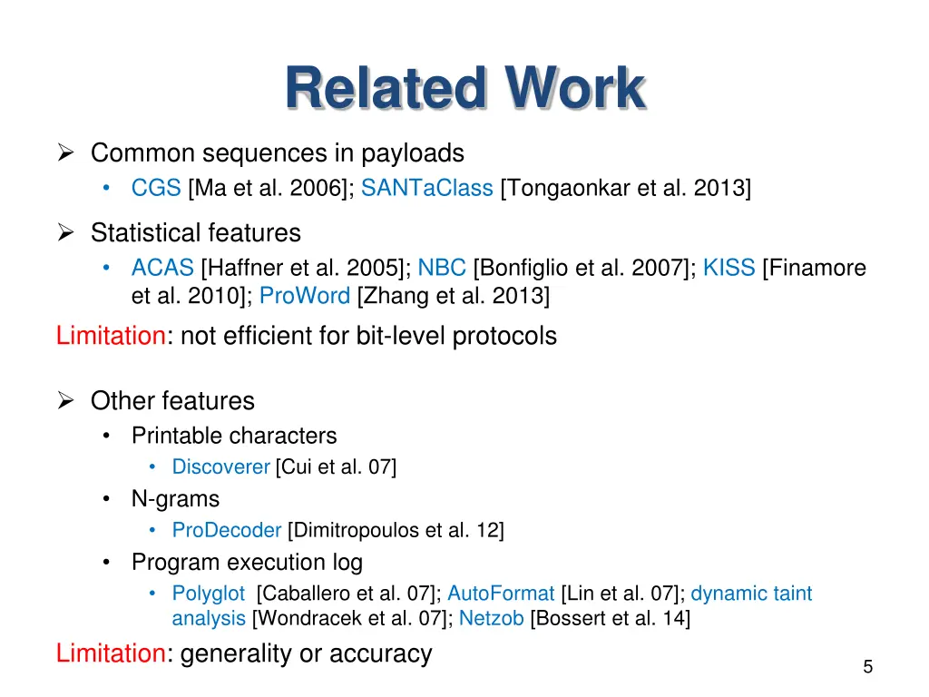 related work