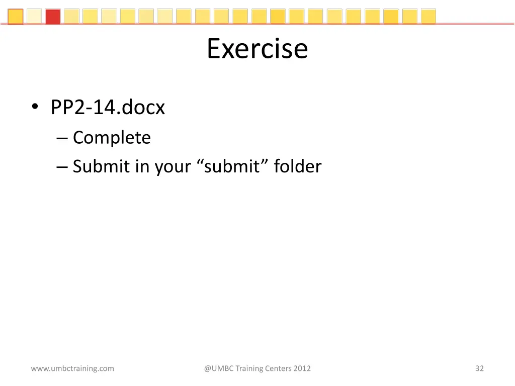 exercise
