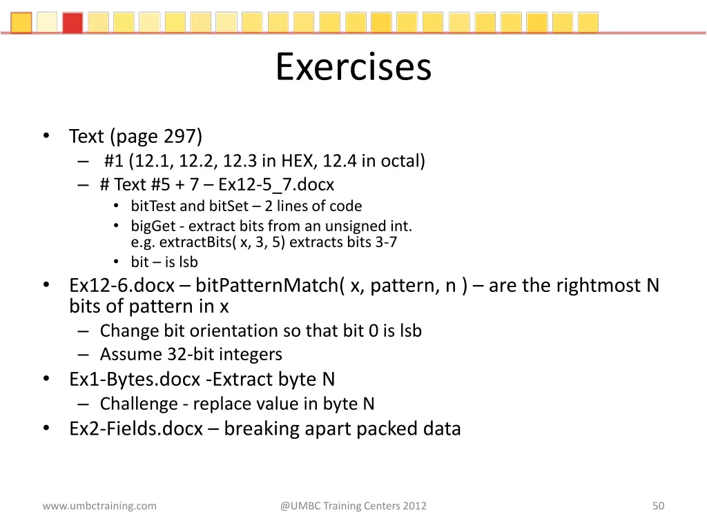 exercises 3