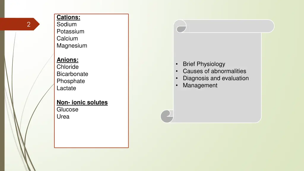 cations sodium potassium calcium magnesium