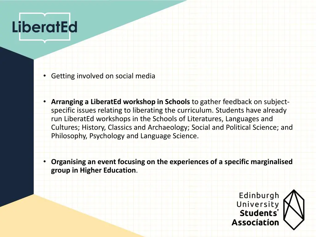 getting involved on social media