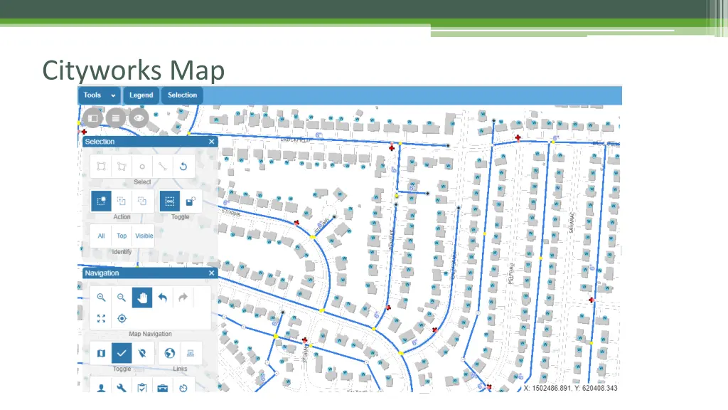 cityworks map
