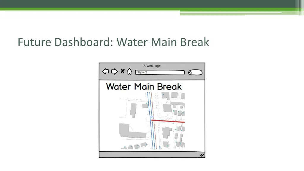 future dashboard water main break