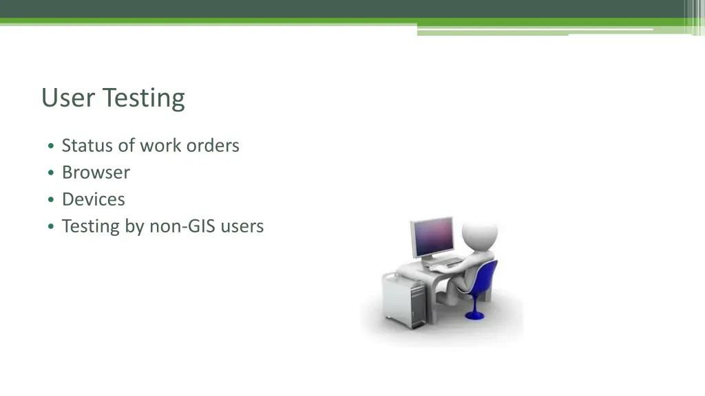 user testing