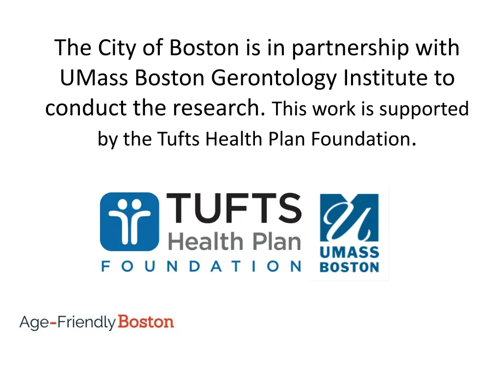 the city of boston is in partnership with umass