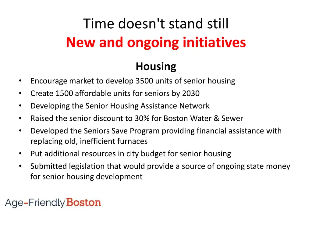 time doesn t stand still new and ongoing