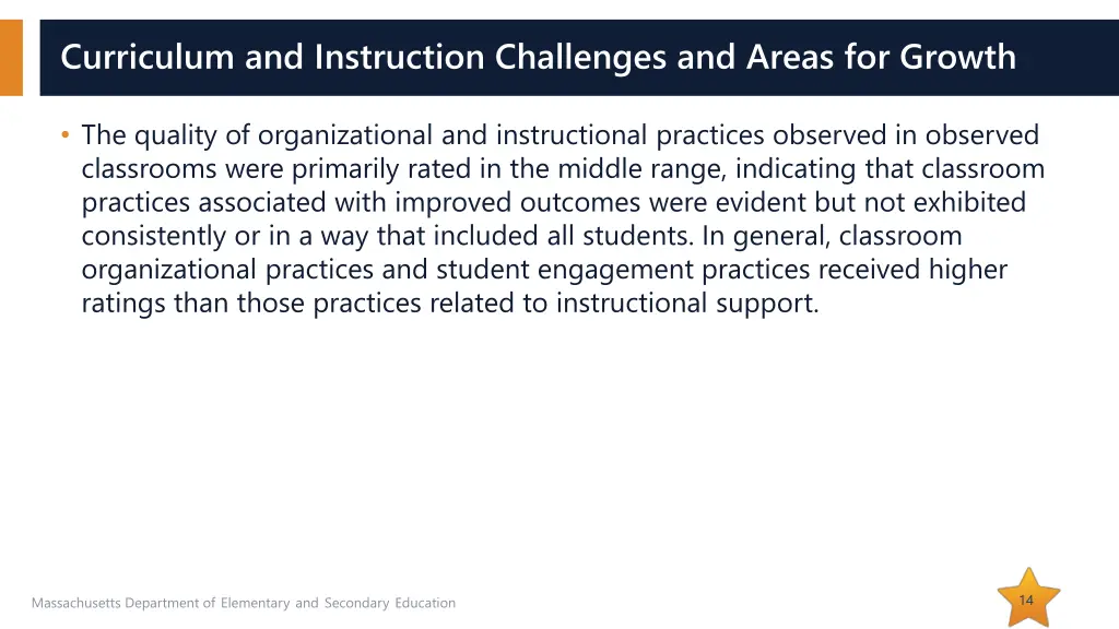 curriculum and instruction challenges and areas 1