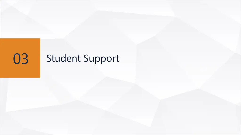 student support