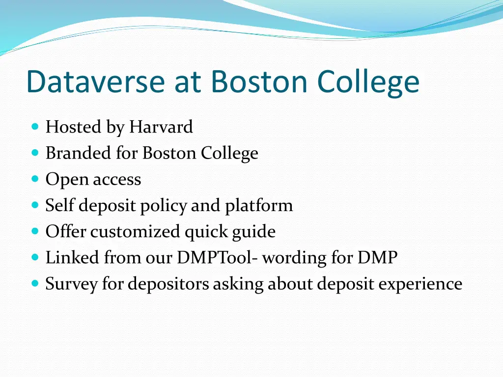 dataverse at boston college