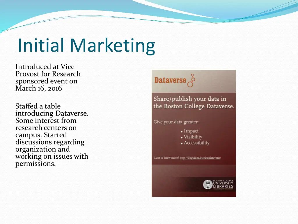 initial marketing