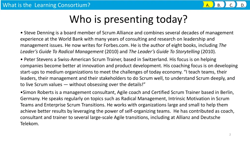 what is the learning consortium