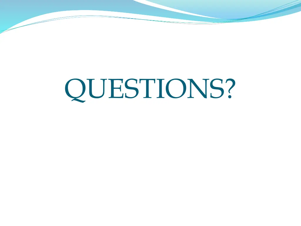 questions