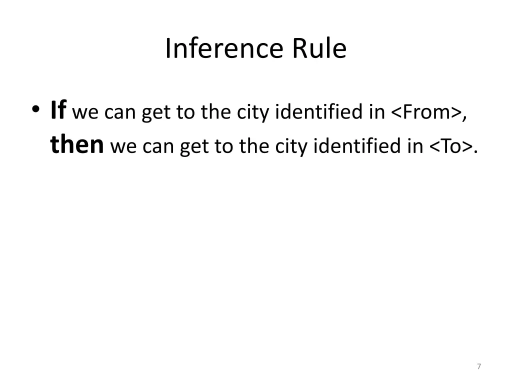 inference rule