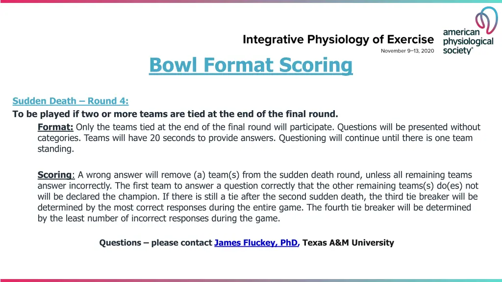 bowl format scoring 2